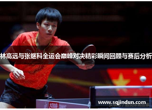 林高远与张继科全运会巅峰对决精彩瞬间回顾与赛后分析